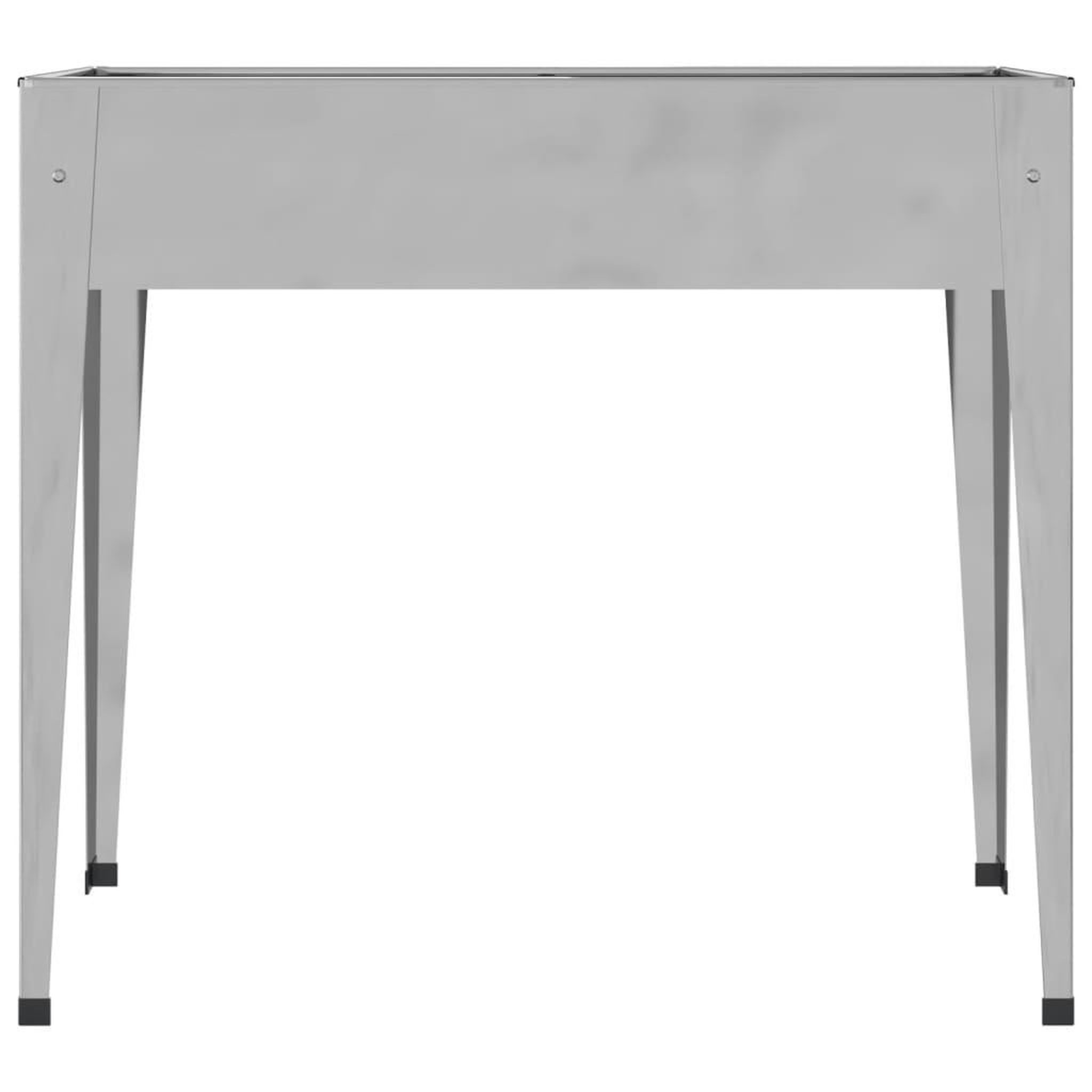 Voir la diapositive 4 : VIDAXL Jardiniere 100,5x40,5x90 cm Acier galvanise