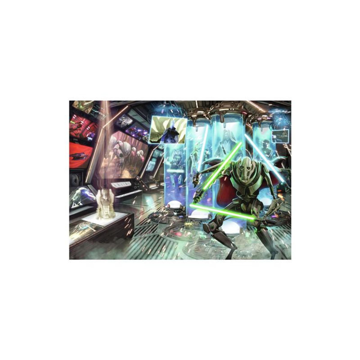 RAVENSBURGER Ravensburger - Jigsaw puzzle Star Wars Villainous General Grievous, 1000 pcs. 120002703