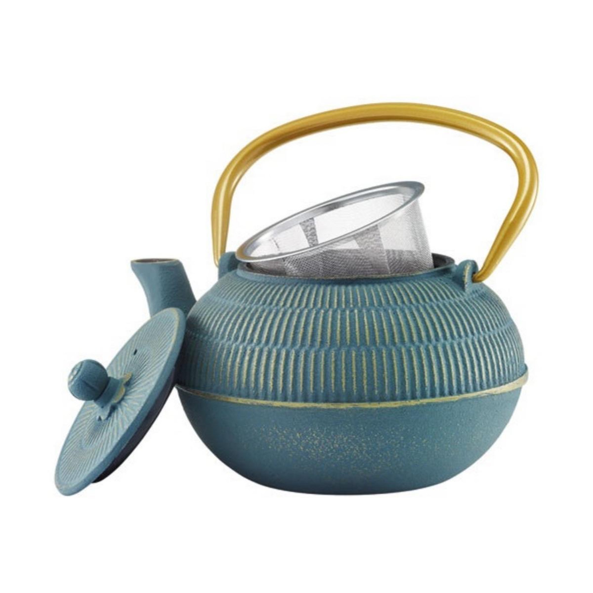 Voir la diapositive 2 : Beka Théière en fonte0.9l bleu - 16409354