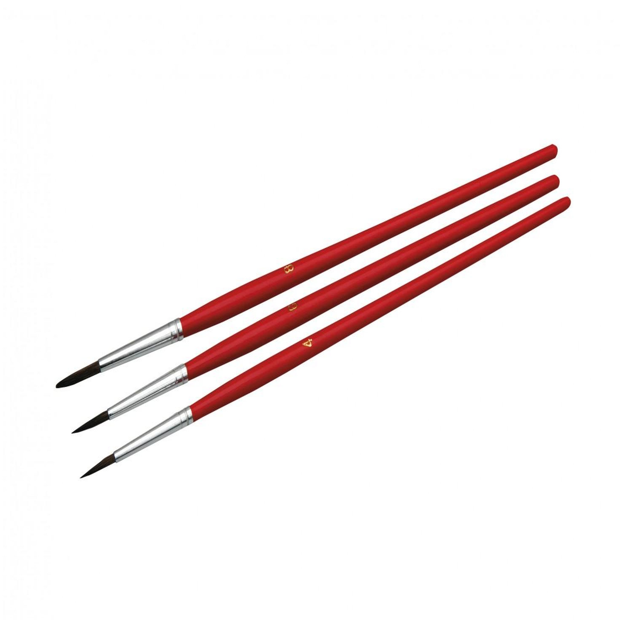 CENTRALE BRICO Lot de pinceaux pour peinture, NESPOLI