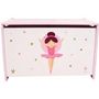 Voir la diapositive 1 : Fun House Coffret a jouets en bois - Danseuse Ballerine - FUN HOUSE - H.40 x L.58 x P.36 cm