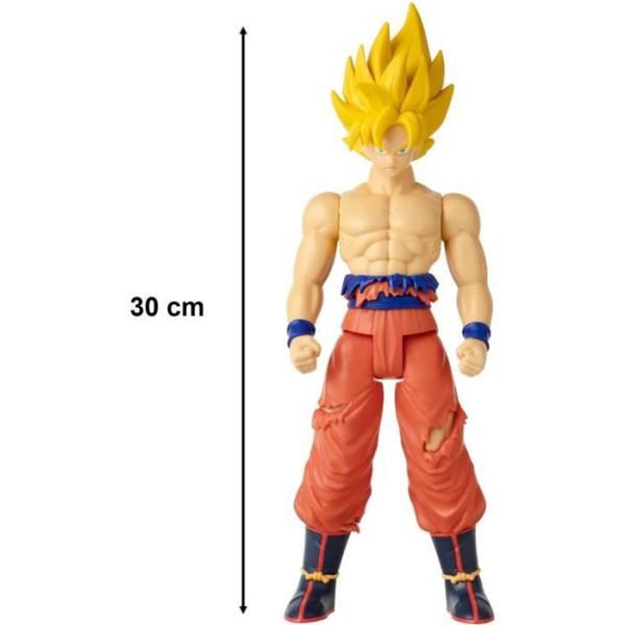 Voir la diapositive 3 : BANDAI Figurine géante super saiyan goku (battle damage ver.) - bandai - dragon ball - 30 cm