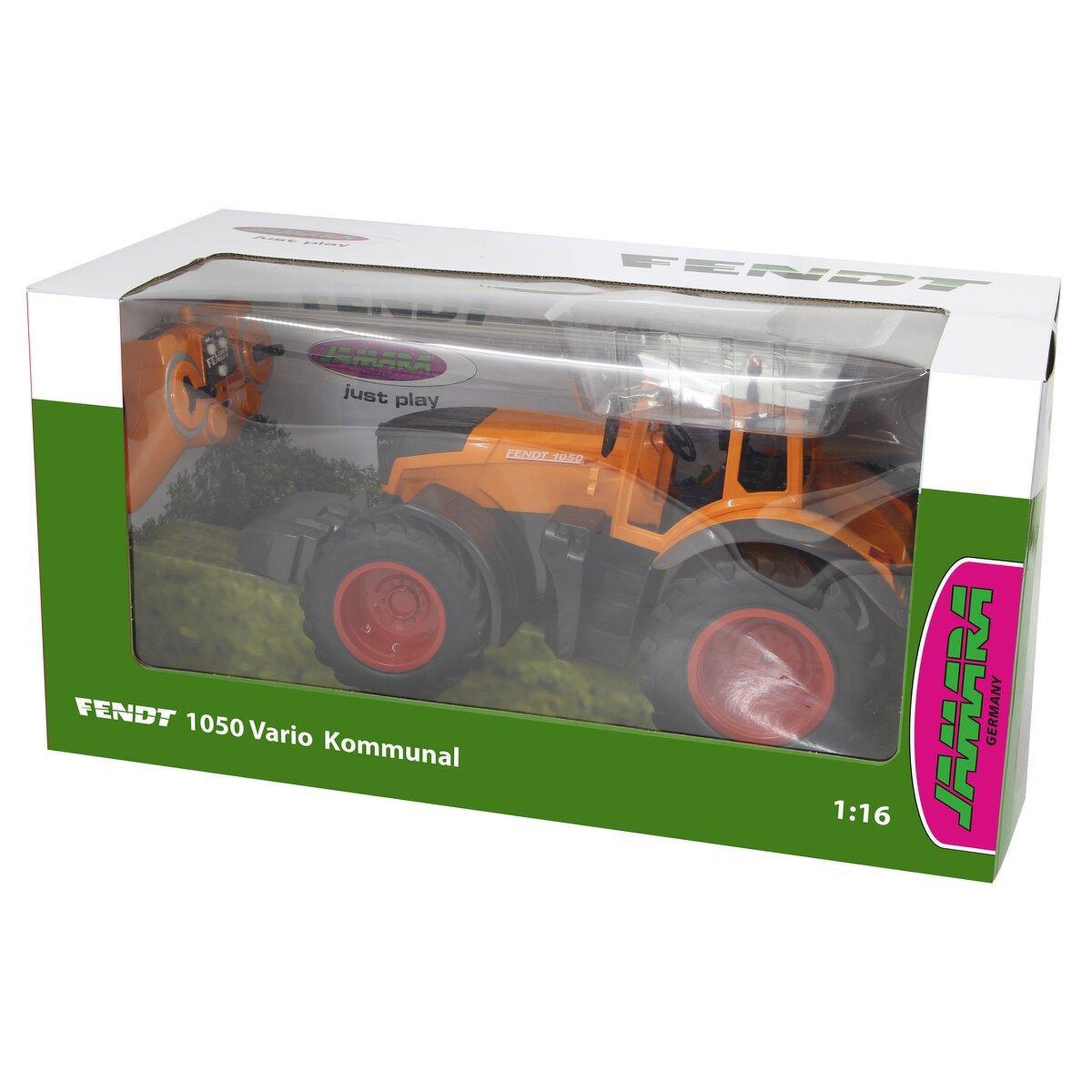 Voir la diapositive 2 : Jamara Fendt 1050 Vario communal 1:16 2,4GHz
