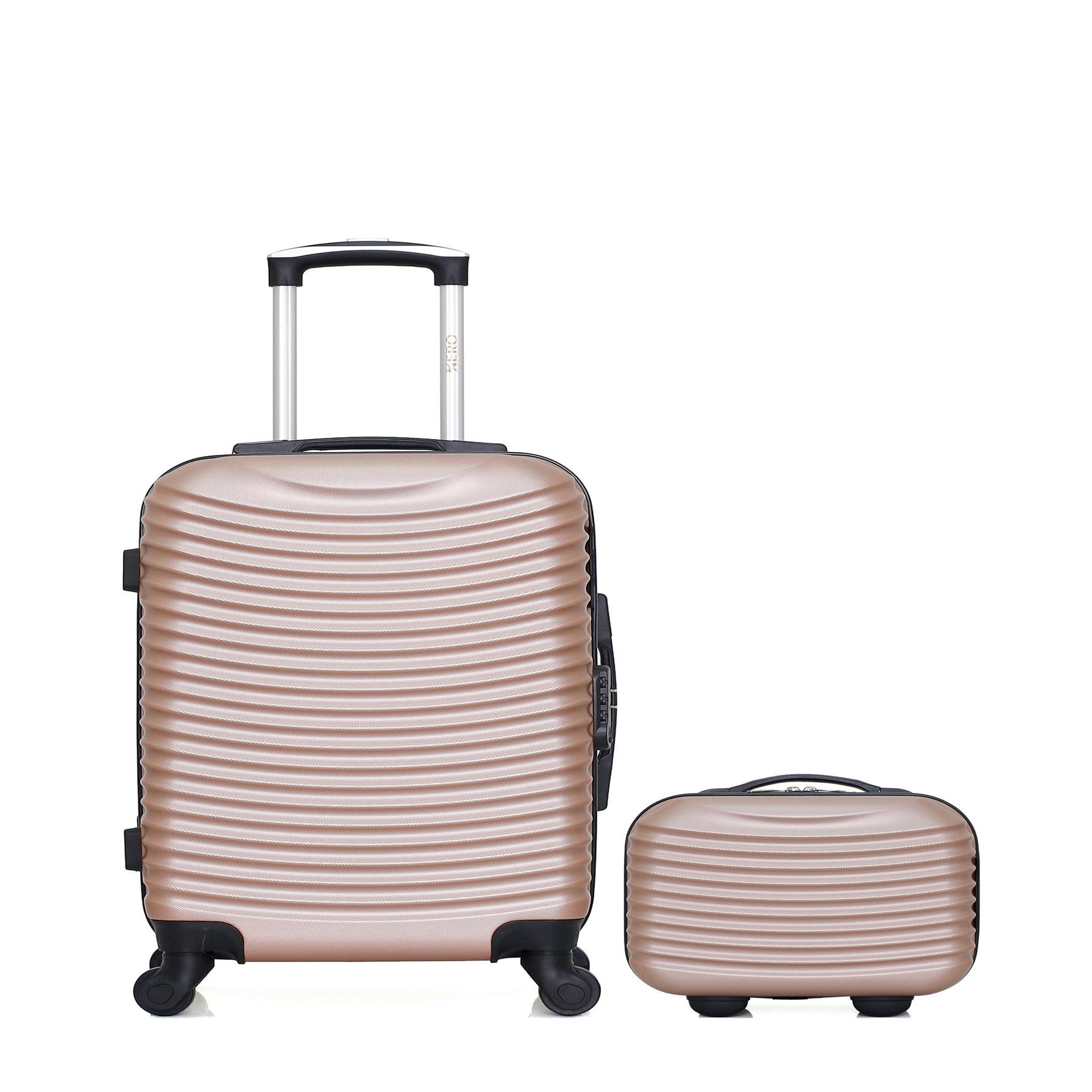 HERO Lot de 2 - valise cabine et vanity etna