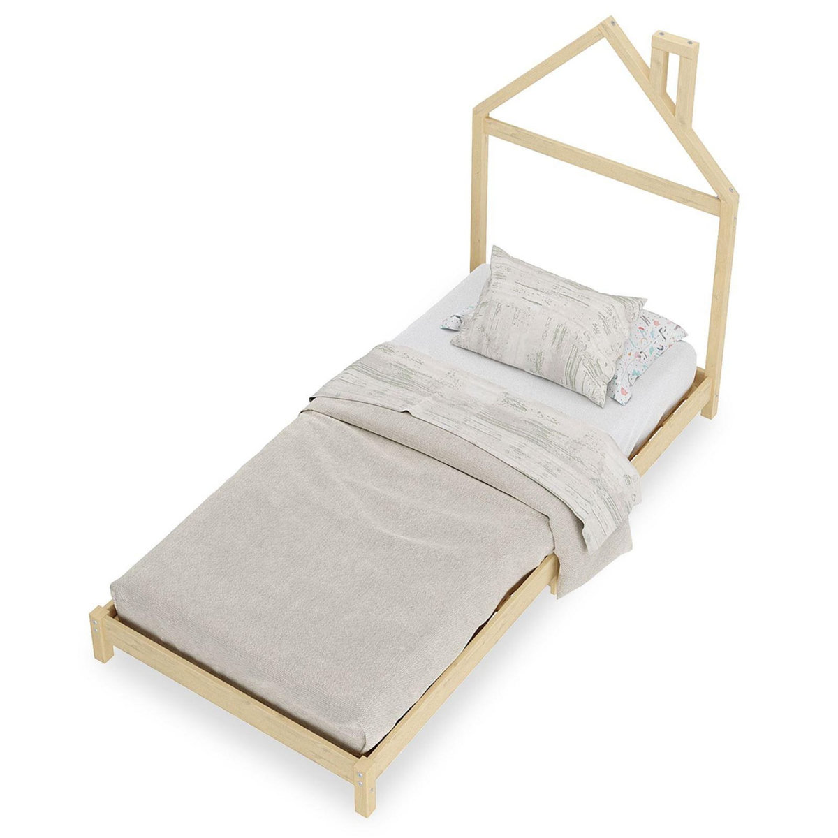 IDIMEX Lit enfant LIZ 90 x 190 cm en pin massif