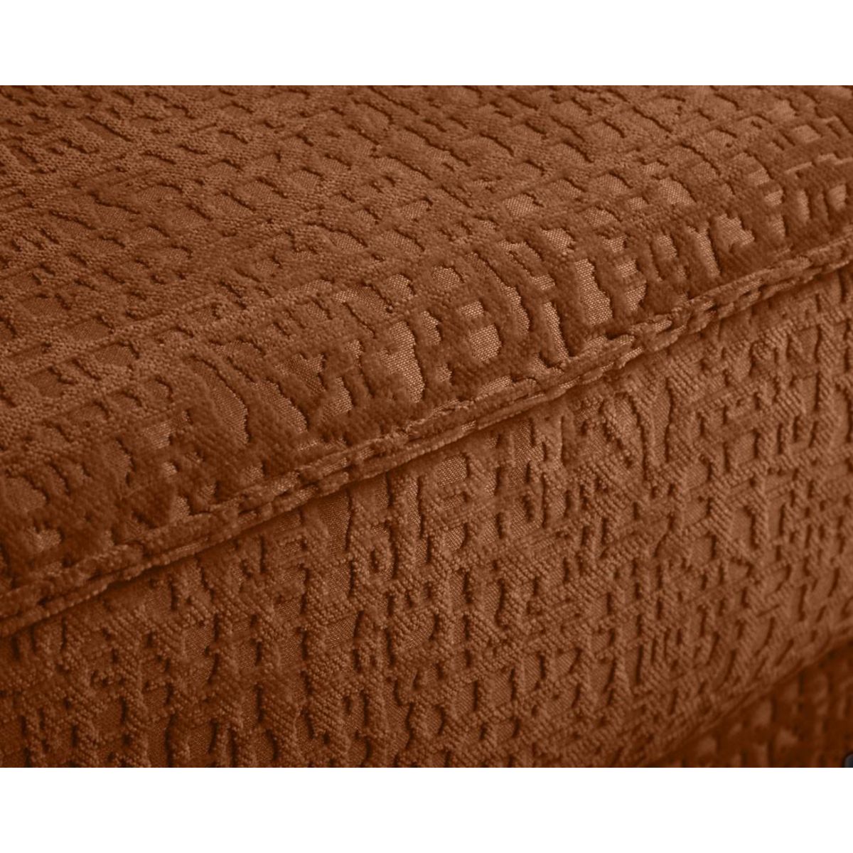 LISA DESIGN Charlie - canapé d'angle réversible 4 places - convertible avec coffre - en tissu velours relief