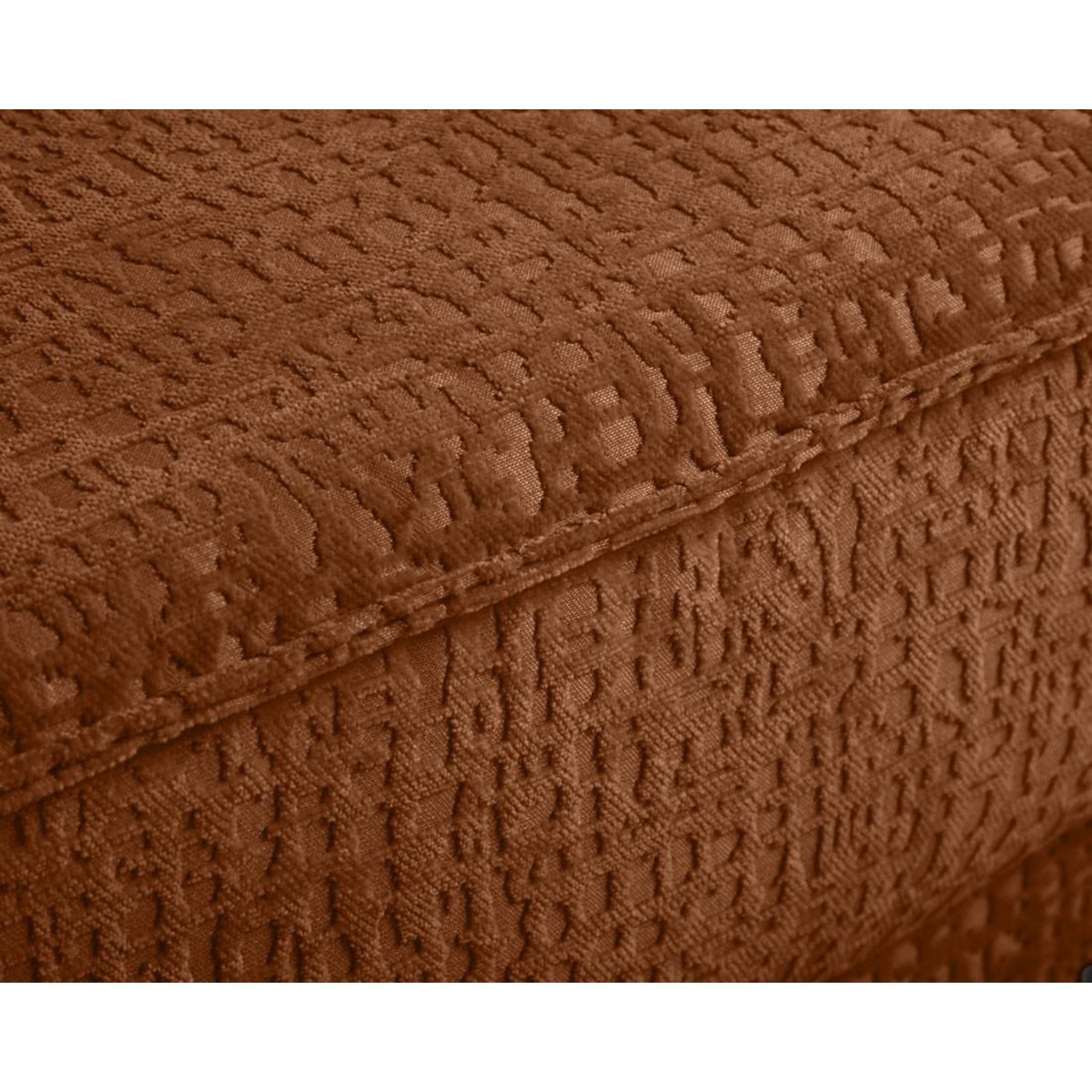 LISA DESIGN Charlie - canapé d'angle réversible 4 places - convertible avec coffre - en tissu velours relief