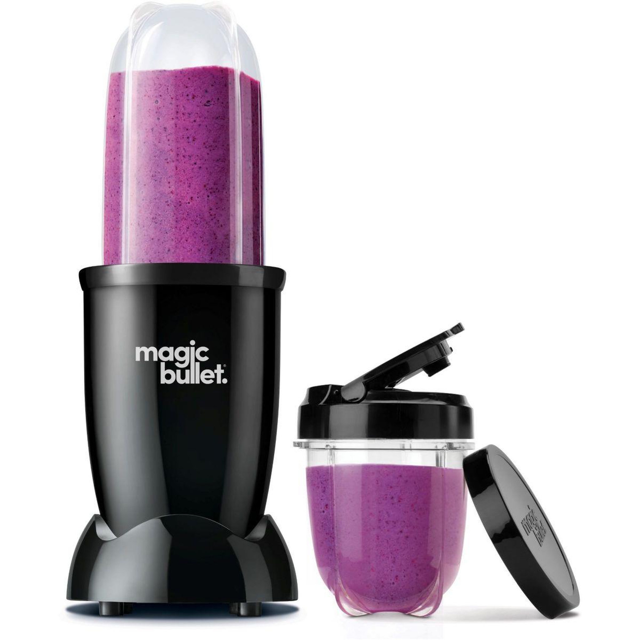 Voir la diapositive 3 : MAGIC BULLET Blender mbr06b original noir 2 accessoires