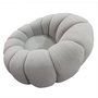 Voir la diapositive 4 : Paris Prix Fauteuil Coquillage Tournant  Bouclette  98cm Gris