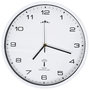 Voir la diapositive 3 : VIDAXL Horloge murale radioguidee avec mouvement a quartz 31 cm Blanc