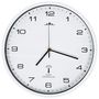 Voir la diapositive 3 : VIDAXL Horloge murale radioguidee avec mouvement a quartz 31 cm Blanc