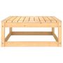 Voir la diapositive 5 : VIDAXL Salon de jardin 7 pcs avec coussins Bois de pin massif