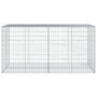 Voir la diapositive 3 : VIDAXL Panier gabion avec couvercle 200x100x100 cm fer galvanise