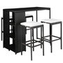 Voir la diapositive 1 : VIDAXL Ensemble a manger d'exterieur 5pcs avec coussins Resine tressee