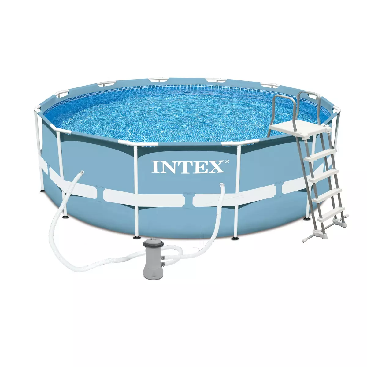 INTEX Kit piscine tubulaire ronde Prism