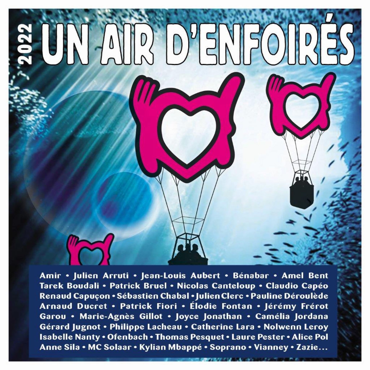 Les Enfoirés 2022 - Un air d'Enfoirés 2CD