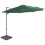 Voir la diapositive 1 : VIDAXL Parasol de jardin avec base portable vert