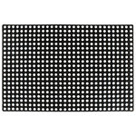 VIDAXL Tapis caoutchouc 22 mm 80 x 120 cm