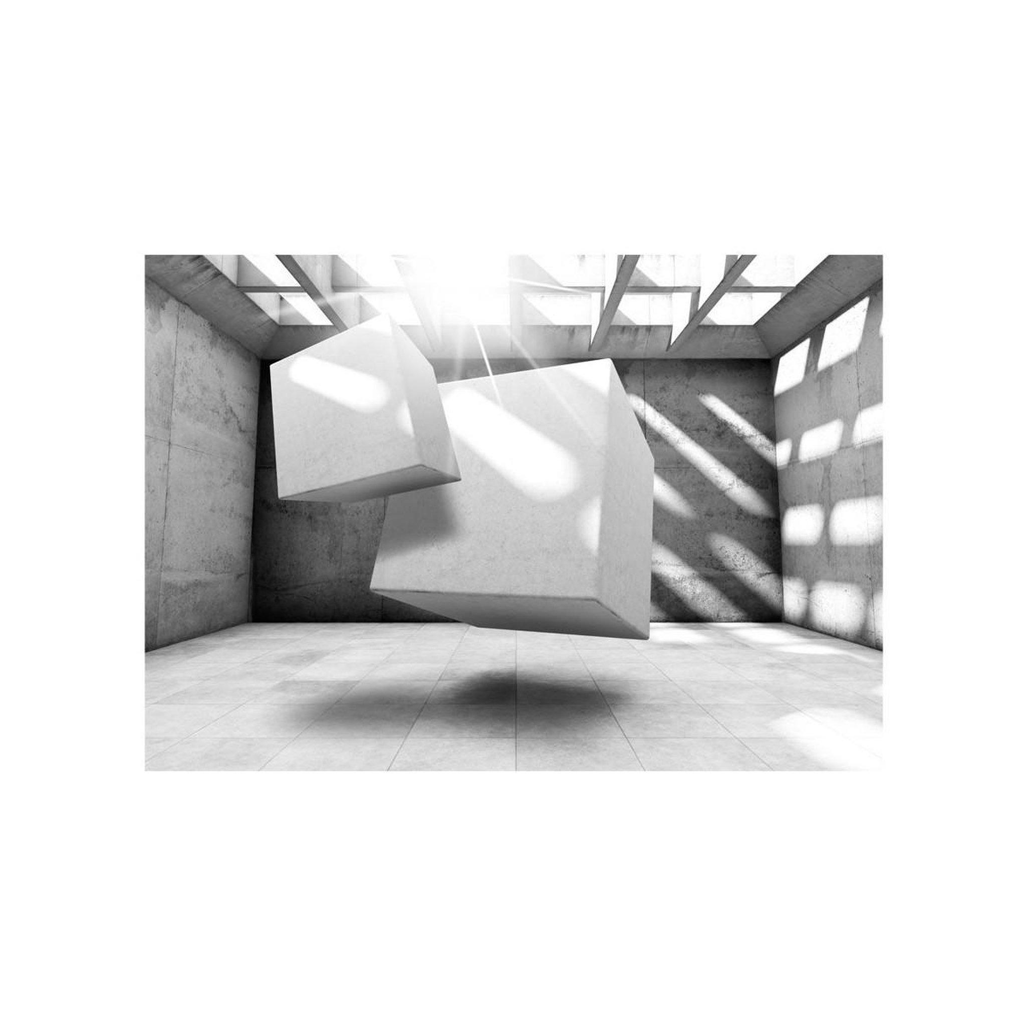 Voir la diapositive 2 : Paris Prix Papier peint  dancing squares