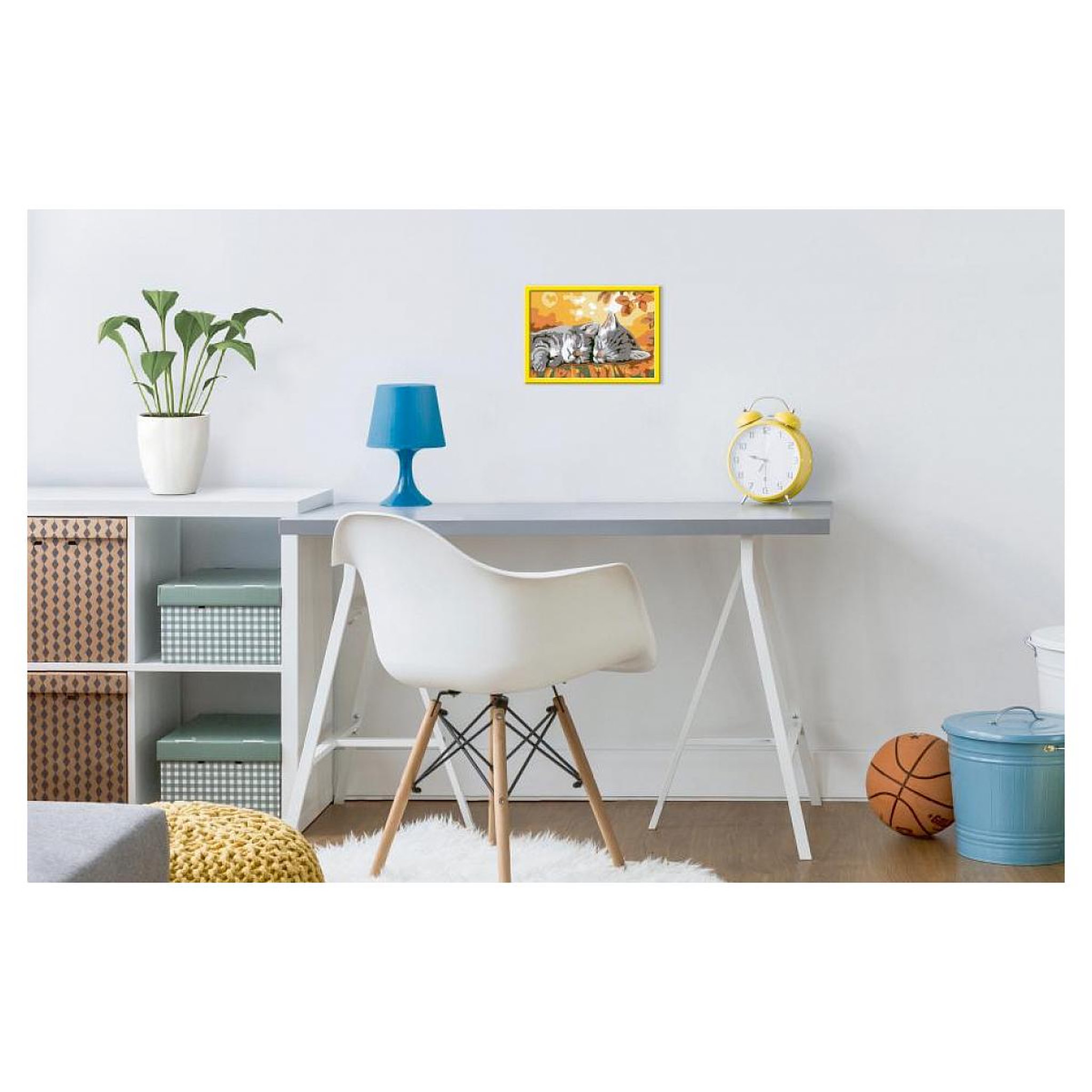 Voir la diapositive 5 : RAVENSBURGER Numero d art - petit - deux chatons couches