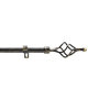 Voir la diapositive 1 : Douceur d'Intérieur Kit de tringle à rideaux extensible TWISTY