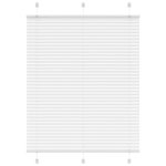 VIDAXL Store plisse blanc 105x150cm largeur du tissu 104,4cm polyester