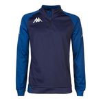 KAPPA Sweat D'entrainement 1/2 zip  Garçon Kappa Trieste. Coloris disponibles : Bleu