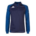 KAPPA Sweat D'entrainement 1/2 zip  Garçon Kappa Trieste. Coloris disponibles : Bleu