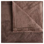 Voir la diapositive 3 : ACTUEL Plaid, couvre-lit, jeté de canapé uni douceur en polyester 240 g/m²