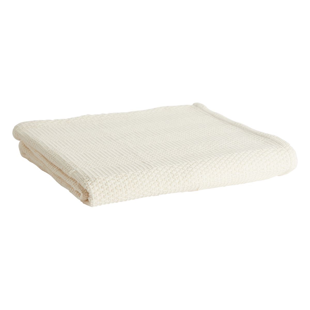 ACTUEL Plaid uni en coton SUMMER 