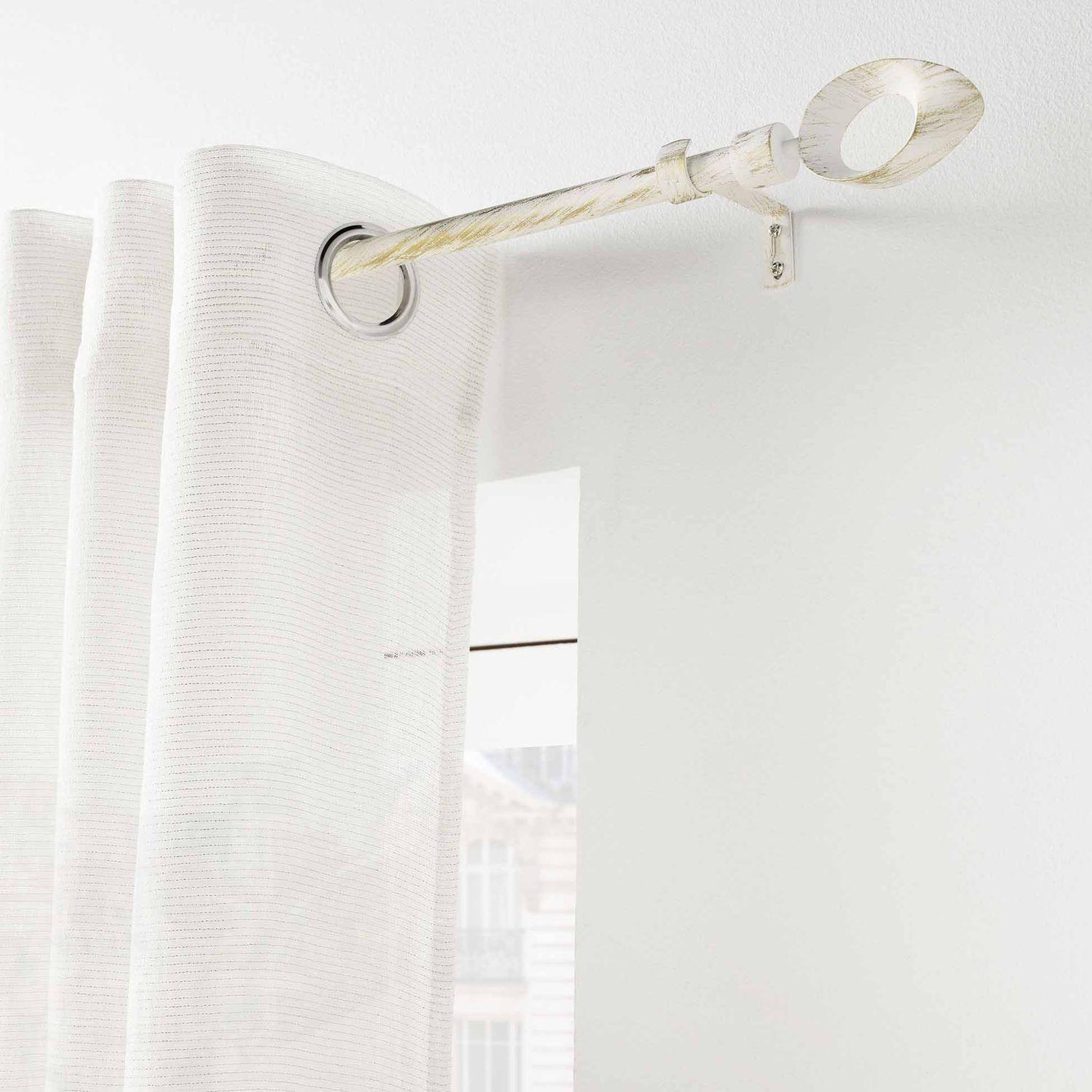 Voir la diapositive 2 : Douceur d'Intérieur Kit de tringle à rideaux extensible OVALON