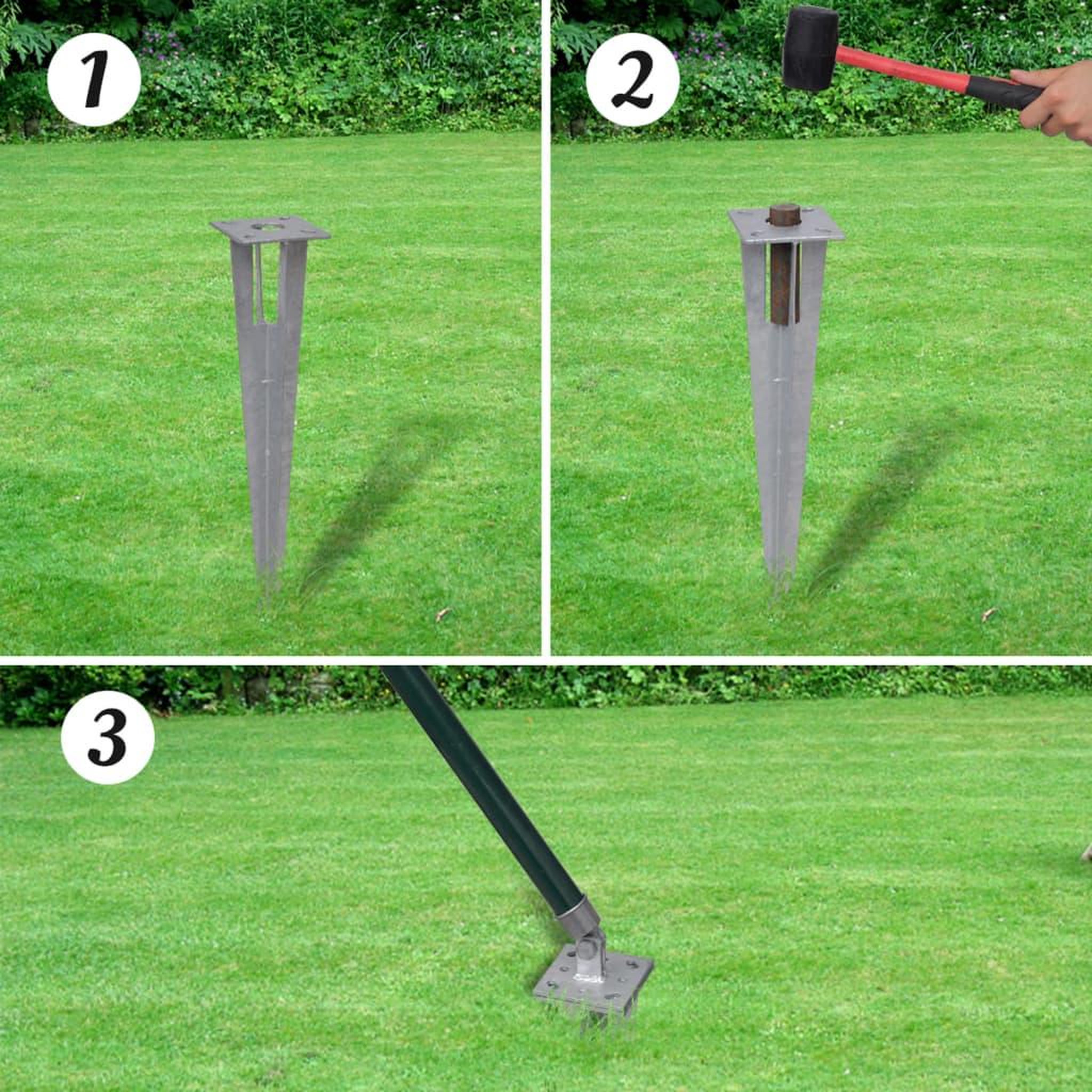 Voir la diapositive 4 : VIDAXL Cloture Euro Acier 10 x 1,7 m Vert