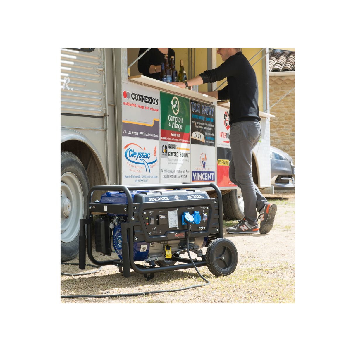 MECAFER Groupe électrogène MC3200KT - 2600W