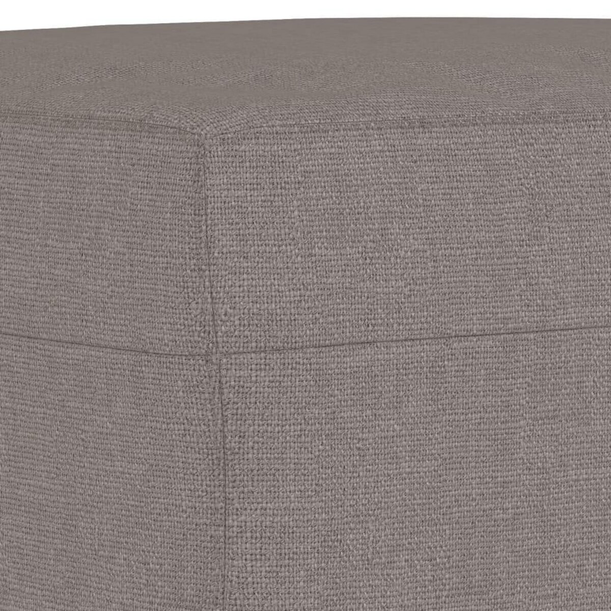 VIDAXL Repose-pied Taupe 70x55x41 cm Tissu
