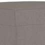 Voir la diapositive 5 : VIDAXL Repose-pied Taupe 70x55x41 cm Tissu