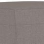 Voir la diapositive 5 : VIDAXL Repose-pied Taupe 70x55x41 cm Tissu