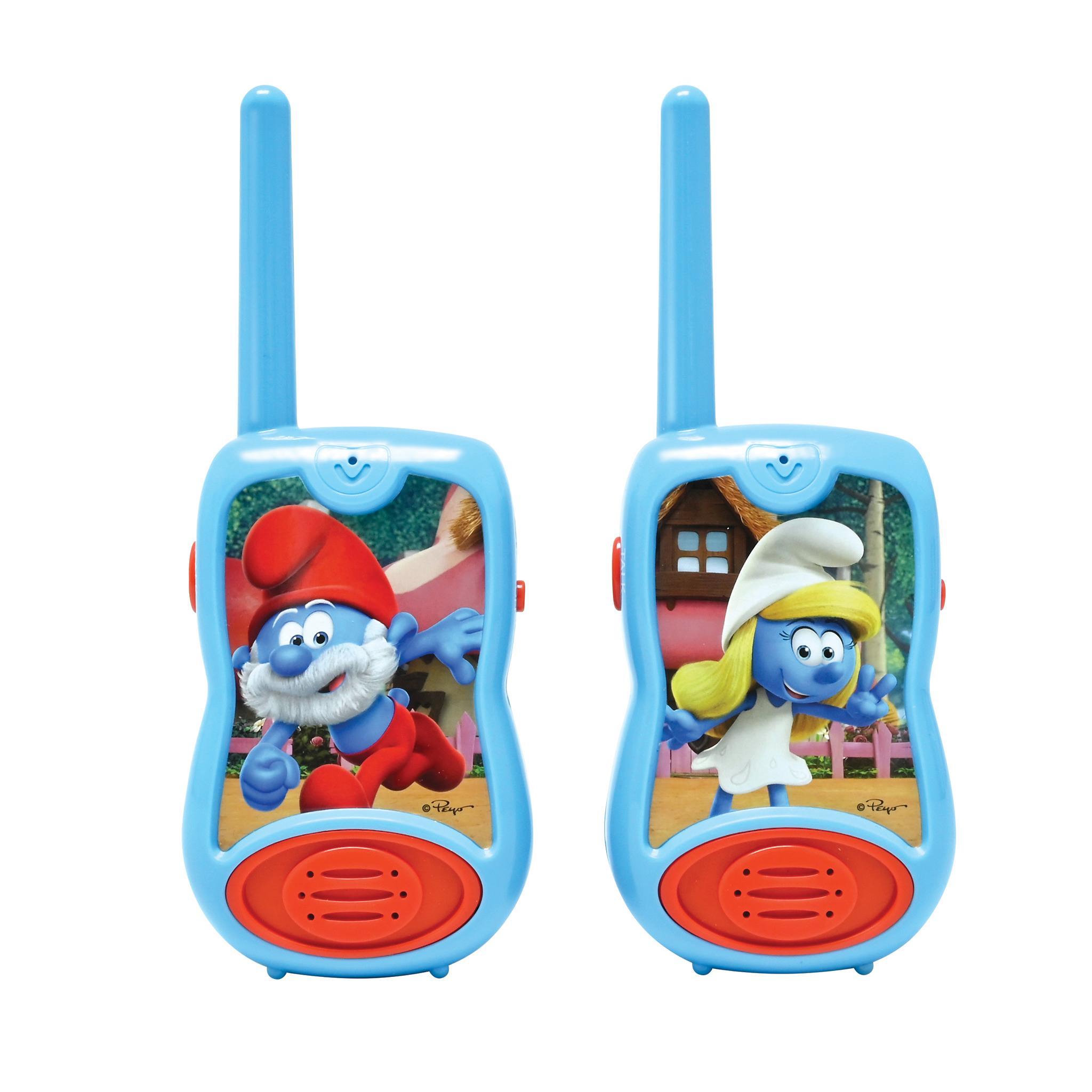 Lexibook Talkies-Walkies Schtroumpfs portée 200m