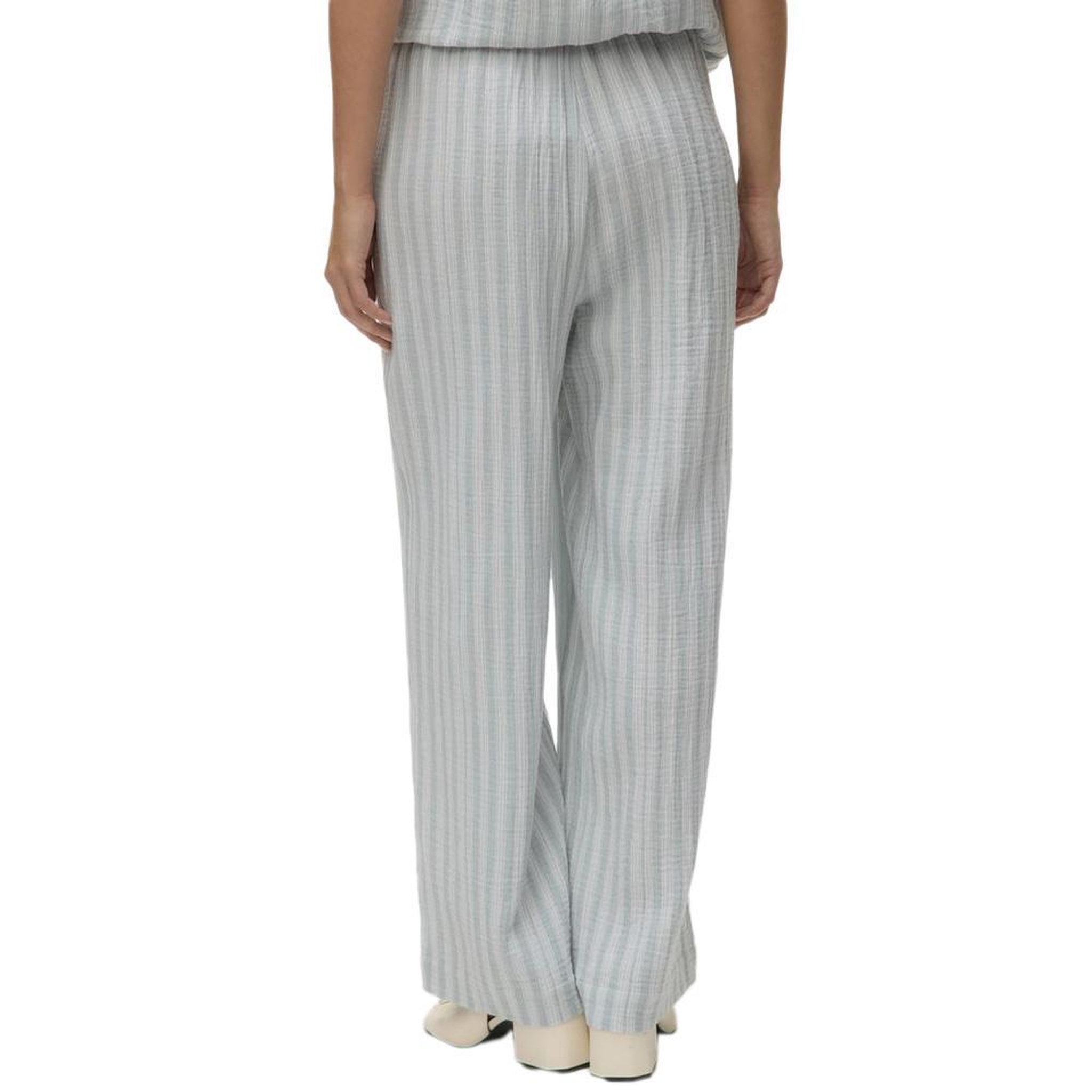 Voir la diapositive 2 : Vero Moda Pantalon fluide Bleu Femme Vero Moda Nanna