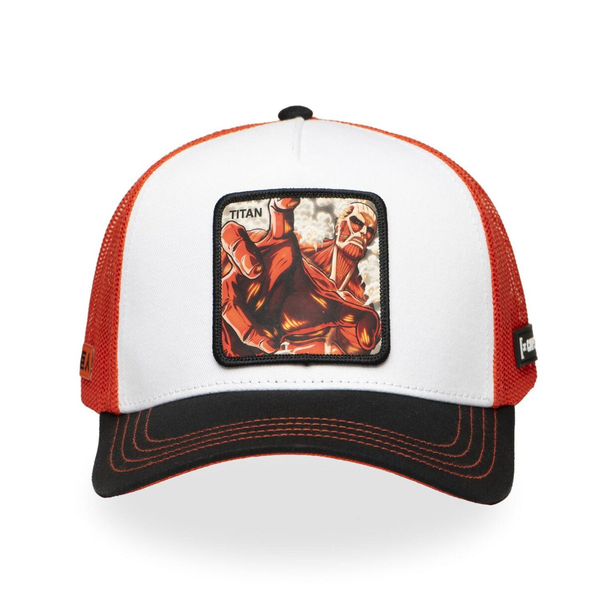 CAPSLAB Casquette trucker avec filet Attack des Titans