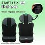 Voir la diapositive 5 : NANIA Siege Auto NANIA Rehausseur isofix  START I FIX, Groupe 2/3, de 5 a 10 ans, 15-36 kg - 95-150 cm, R 129– Tetiere réglable – Base incli