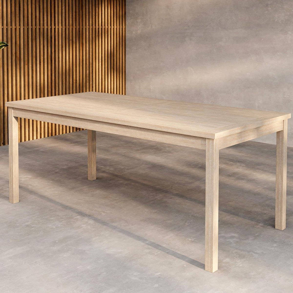 Paris Prix Table de Jardin en Teck  Kenya  180cm Naturel
