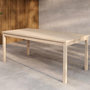 Voir la diapositive 5 : Paris Prix Table de Jardin en Teck  Kenya  180cm Naturel