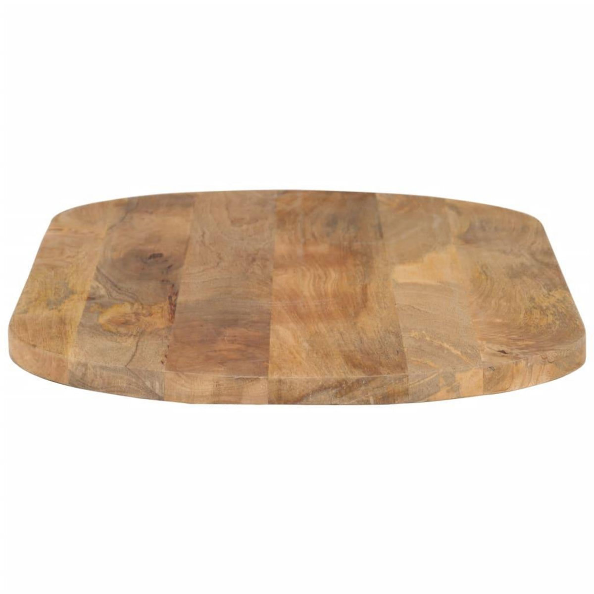 VIDAXL Dessus de table 140x60x2,5 cm ovale bois massif de manguier
