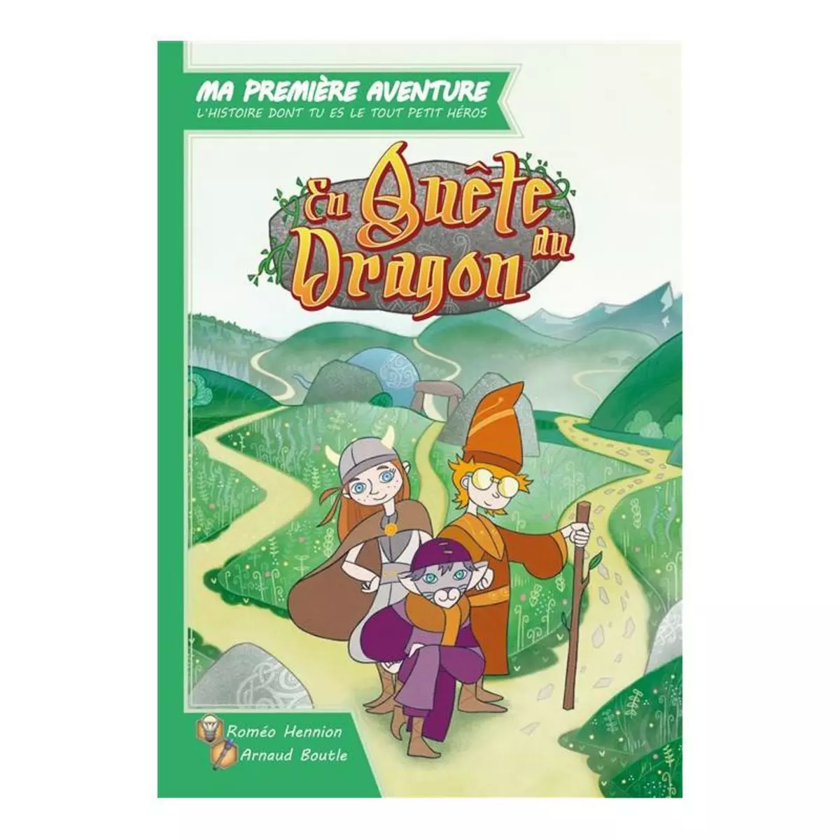  Livre intéractif Gamflow Ma première aventure En quête du Dragon