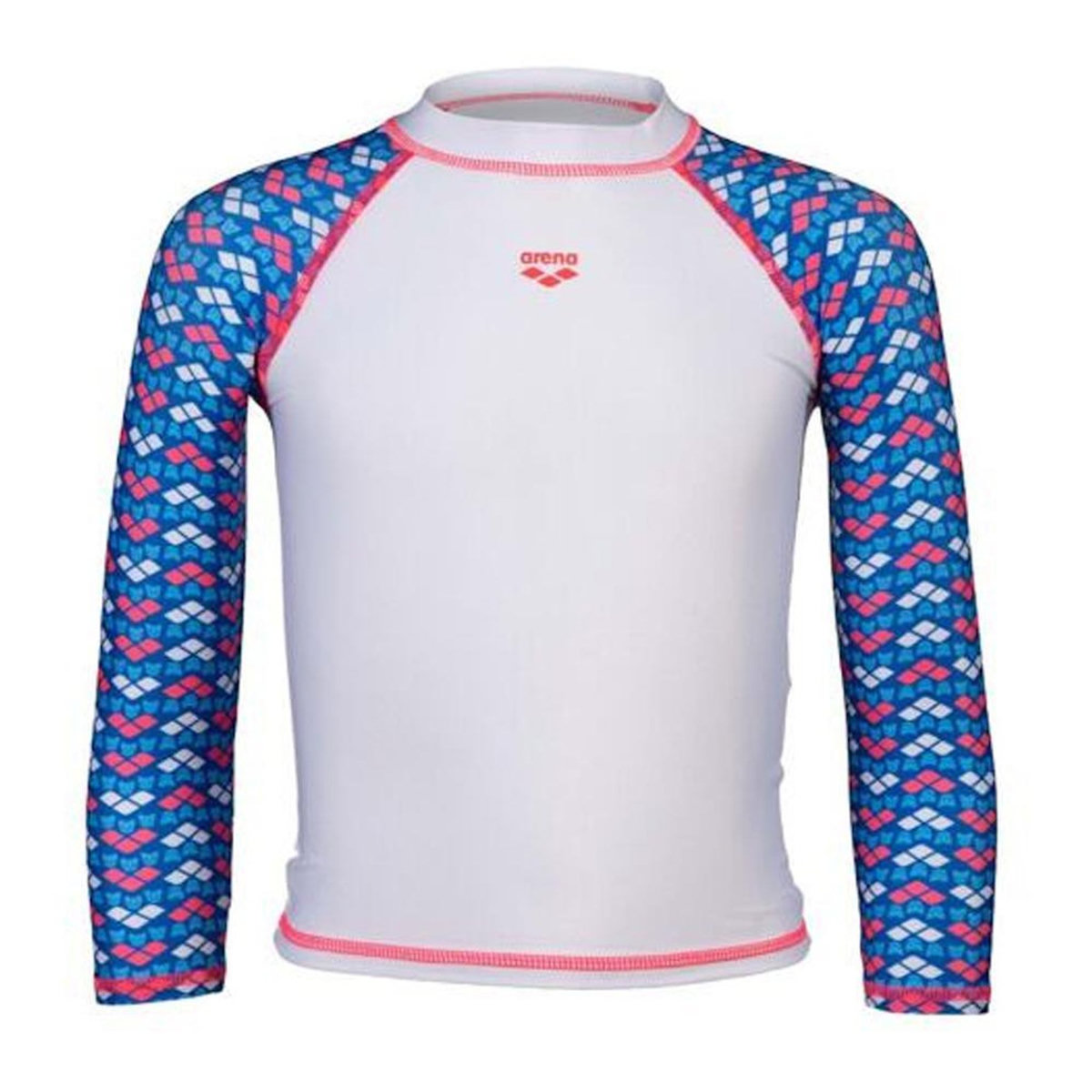 ARENA Lycra Blanc/Bleu/Rose Fille Arena Friends Kids