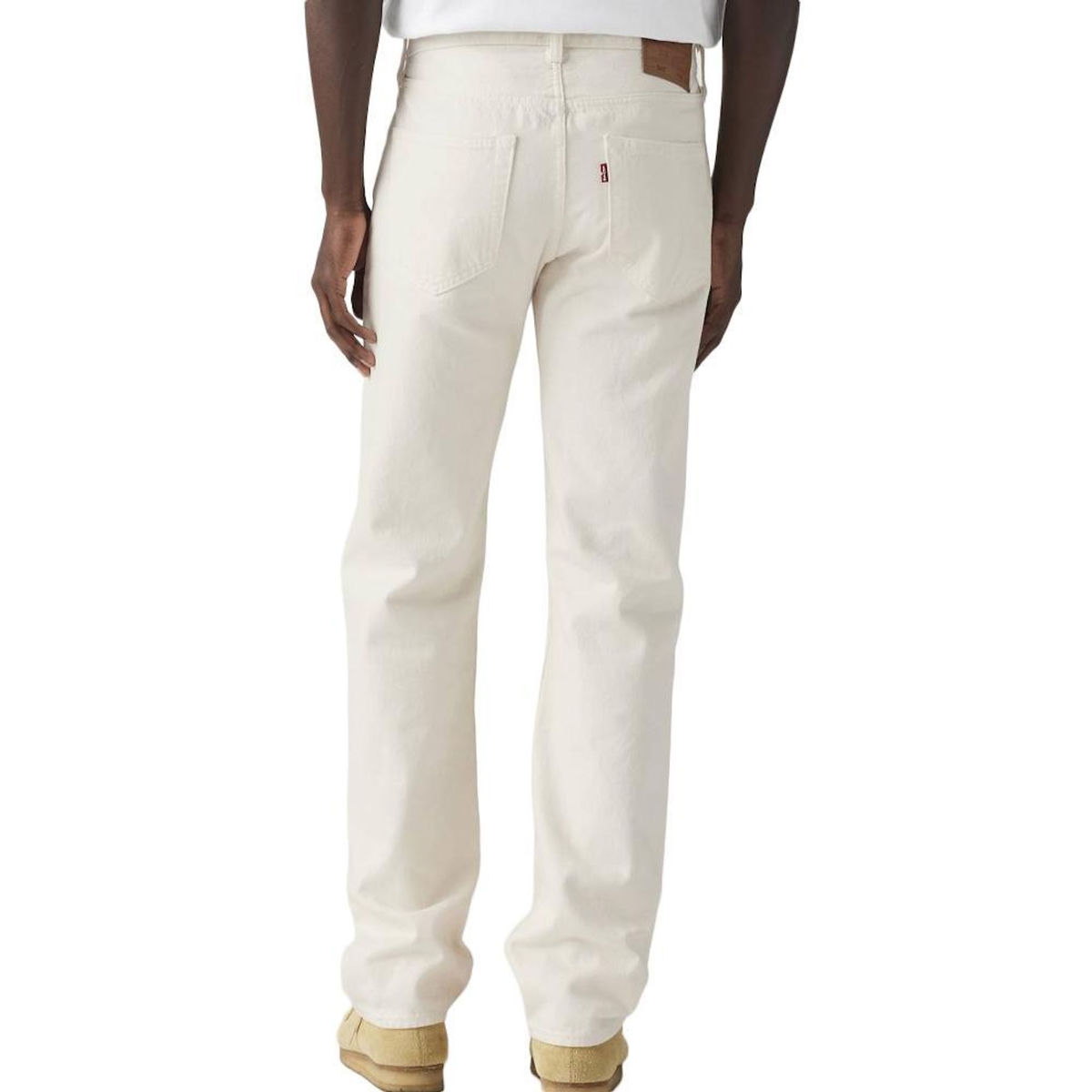 Levi's Jean 501 Original Beige Homme Levi's Original Fit Dark
