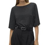 Vero Moda Top /Argenté Femme Vero Moda Kanva. Coloris disponibles : Noir