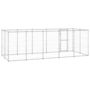 Voir la diapositive 4 : VIDAXL Chenil exterieur Acier galvanise 12,1 m²