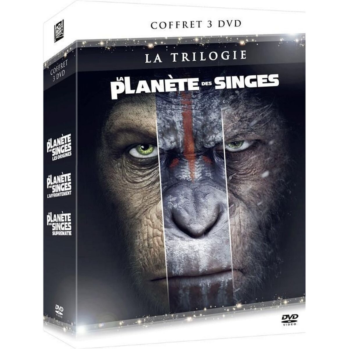 Coffret DVD La planète des singes Trilogie