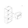 Voir la diapositive 3 : Rosieres Four intégrable 78l 60cm a++ pyrolyse inox/noir - RO6H3B3YTX